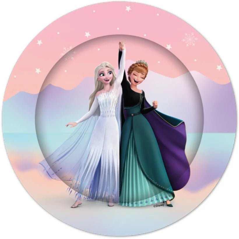 Frozen Large Paper Plates 23cm (9") 8pcs - Party Owls