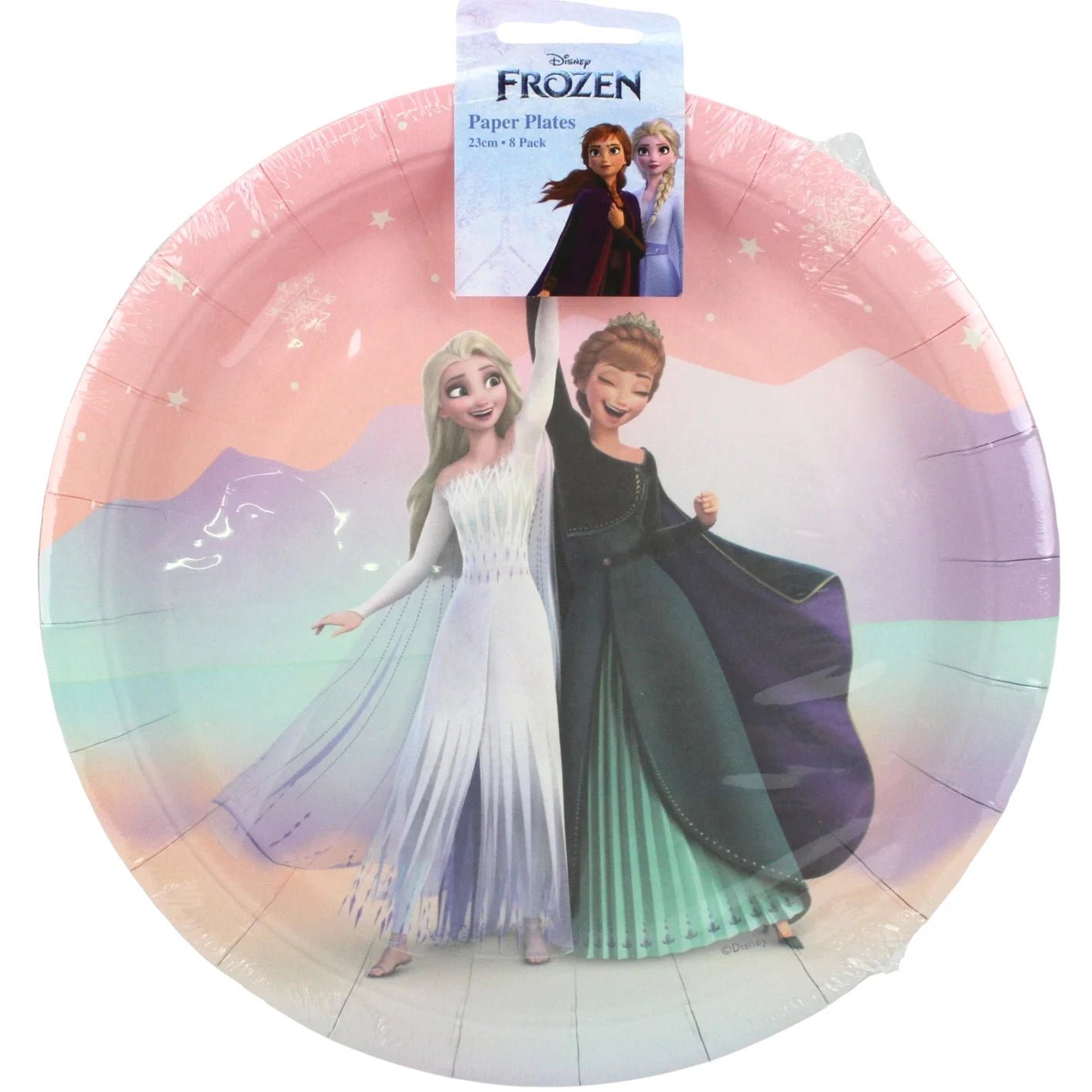 Frozen Large Paper Plates 23cm (9") 8pcs - Party Owls