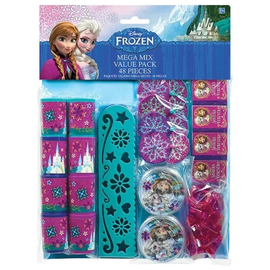 Frozen Mega Mix Favours 48pcs Value Pack - Party Owls