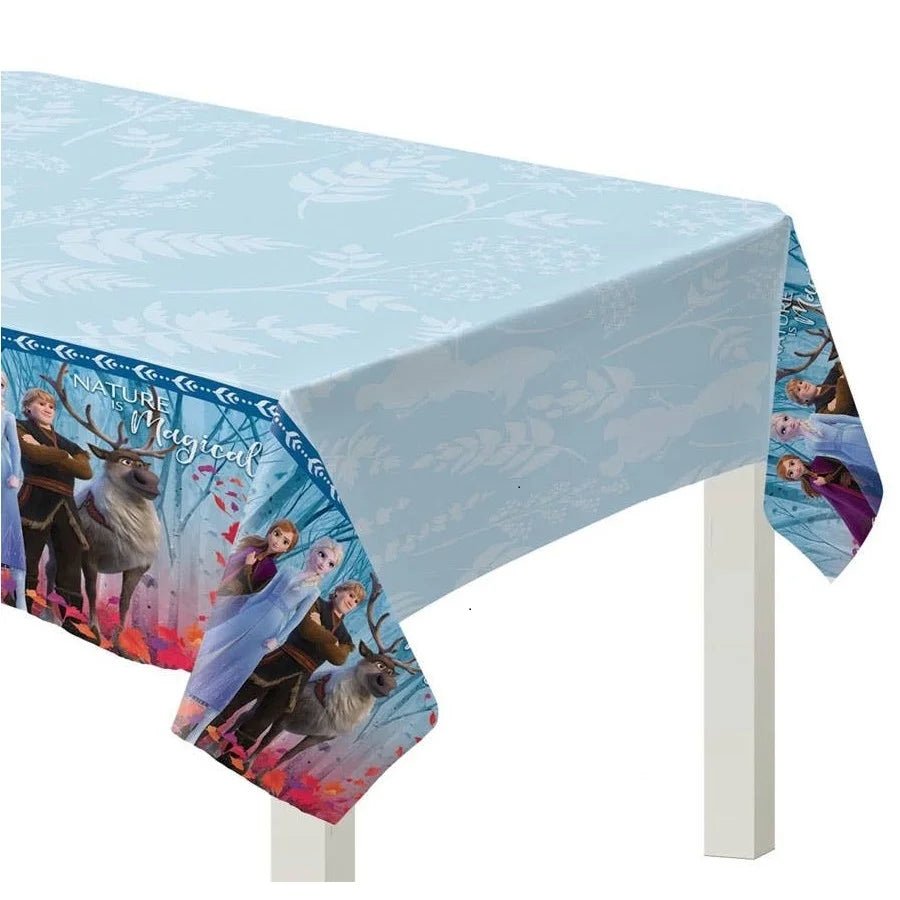 Frozen Paper Table Cover Tablecloth 2.4m x 1.3m - Party Owls
