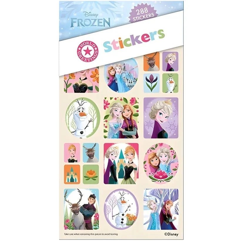 Frozen Sticker Book 288pk (12 Sheets) - Party Owls