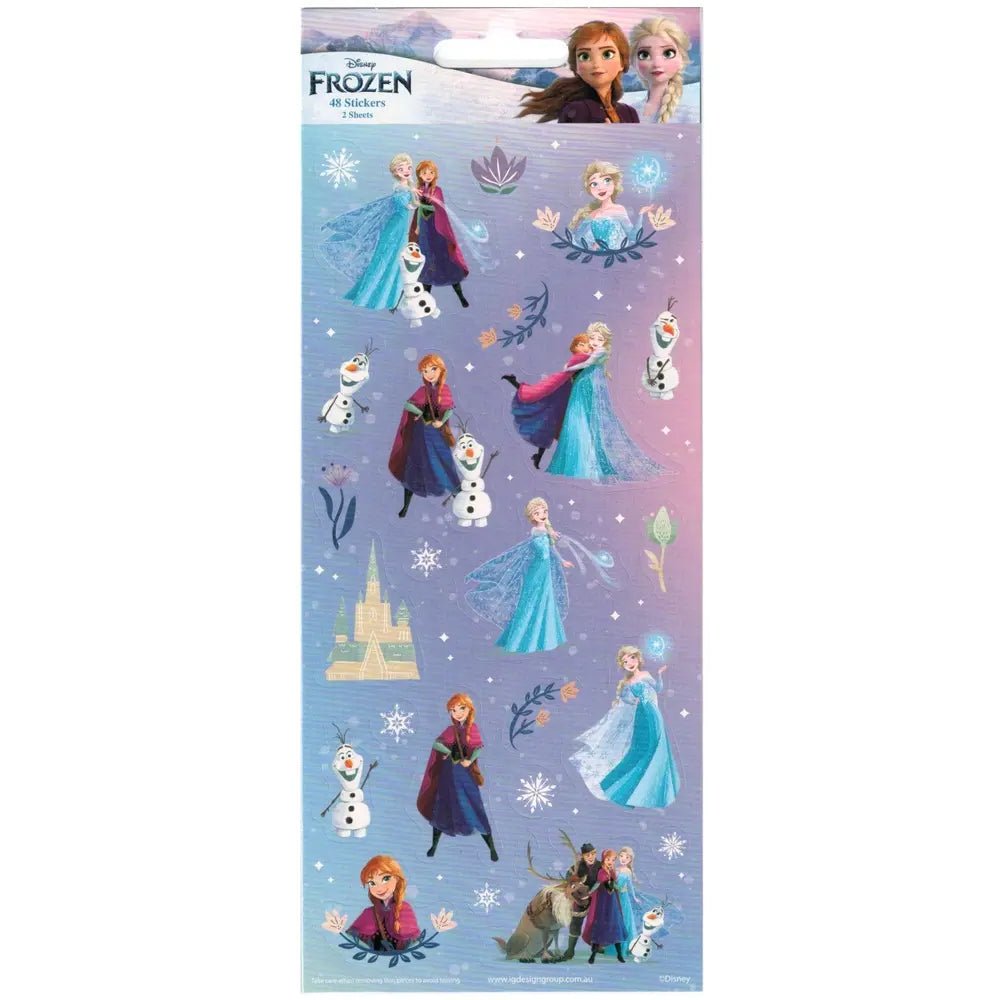 Frozen Sticker Sheets 48pk (2 Sheets) - Party Owls
