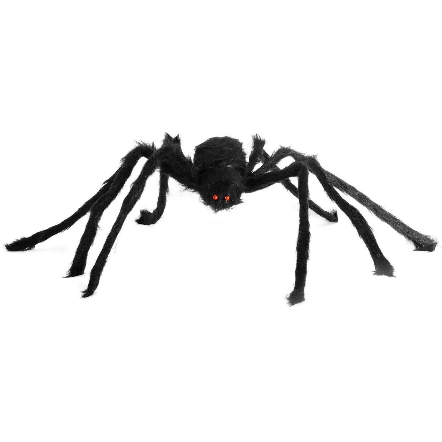 Furry Spider 125cm (49") Halloween Decorations - Party Owls