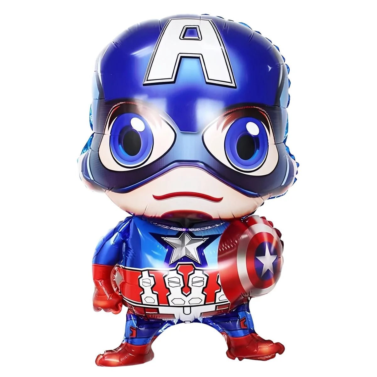 Giant Captain Hero Foil Balloon 80cm (31.5") - Party Owls