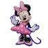 Giant Girl Cartoon Mouse Foil Balloon 80cm (31") - Party Owls