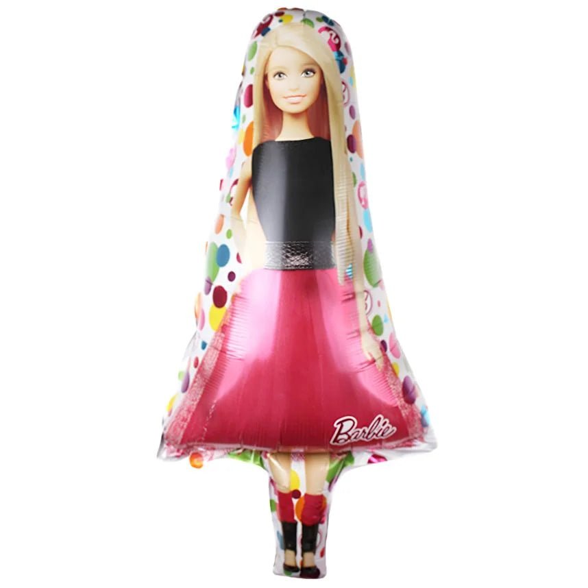 Giant Pink Fashion Girl Foil Balloon 90cm (35.5") - Party Owls