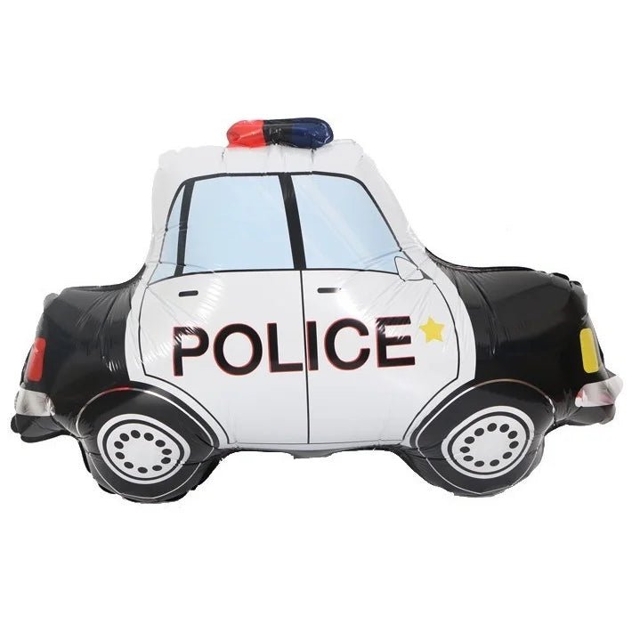 Giant Police Car Foil Balloon 78cm (30") - Party Owls
