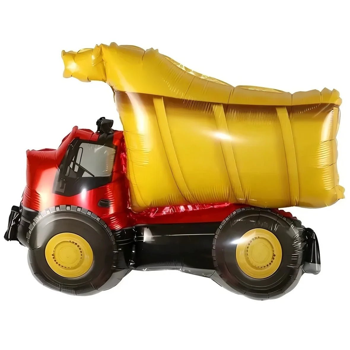 Giant Yellow Construction Truck Foil Balloon 79cm (31") - Party Owls