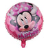 Girl Cartoon Mouse Foil Balloon 45cm (18") Round - Party Owls