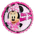 Girl Cartoon Mouse Foil Balloon 45cm (18") Round - Party Owls