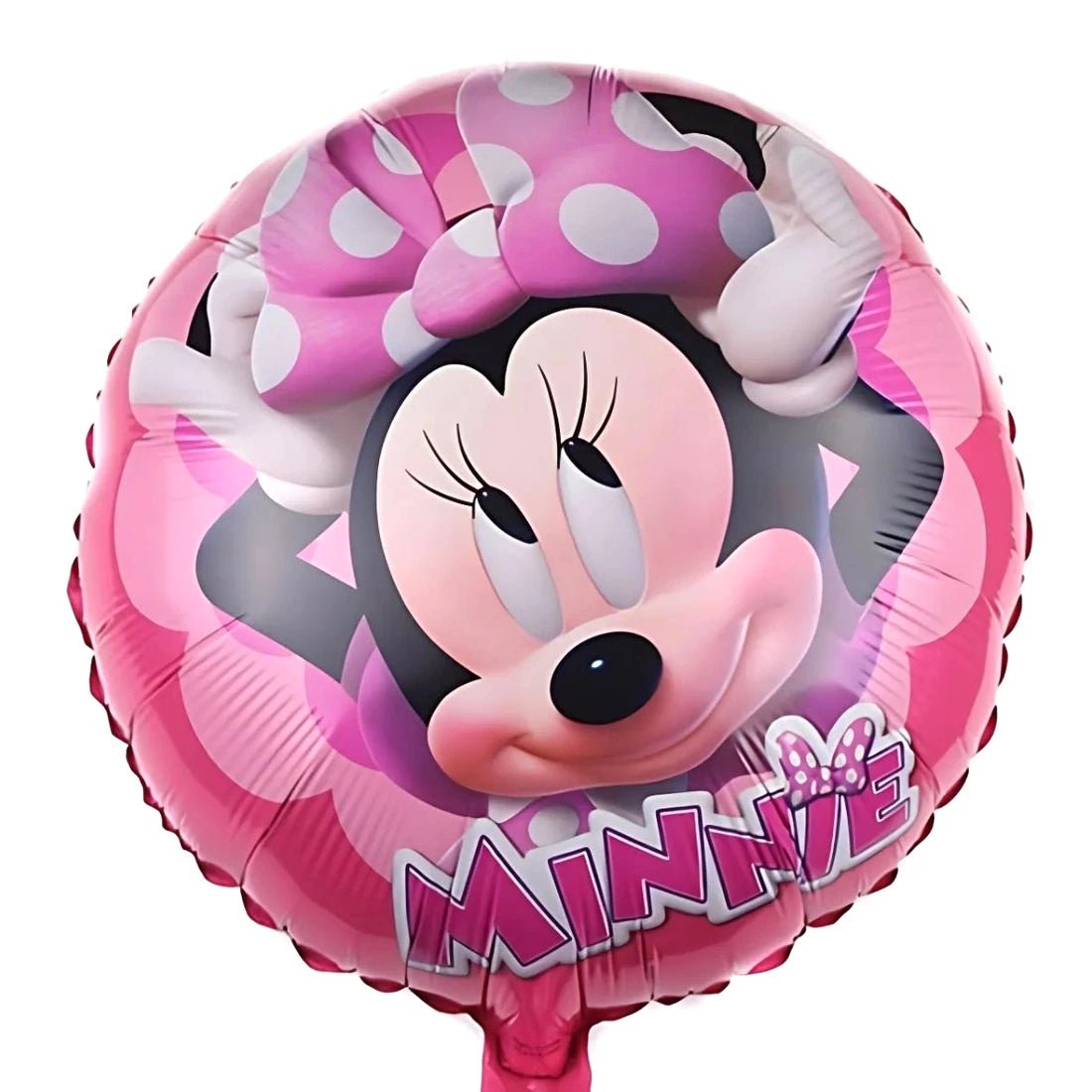Girl Cartoon Mouse Foil Balloon 45cm (18") Round - Party Owls