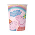 Girl Cartoon Pig Paper Cups 10pcs - Party Owls