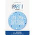 Glitz Blue Birthday Badge 7.6cm (3") - It's My Birthday - Party Owls