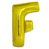 Gold Letter F Giant Alphabet Foil Balloon 86CM (34") - Party Owls