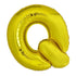 Gold Letter Q Giant Alphabet Foil Balloon 86CM (34") - Party Owls