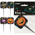 Halloween Pumpkin Pals Picks 9cm (3.5") 8pk - Party Owls