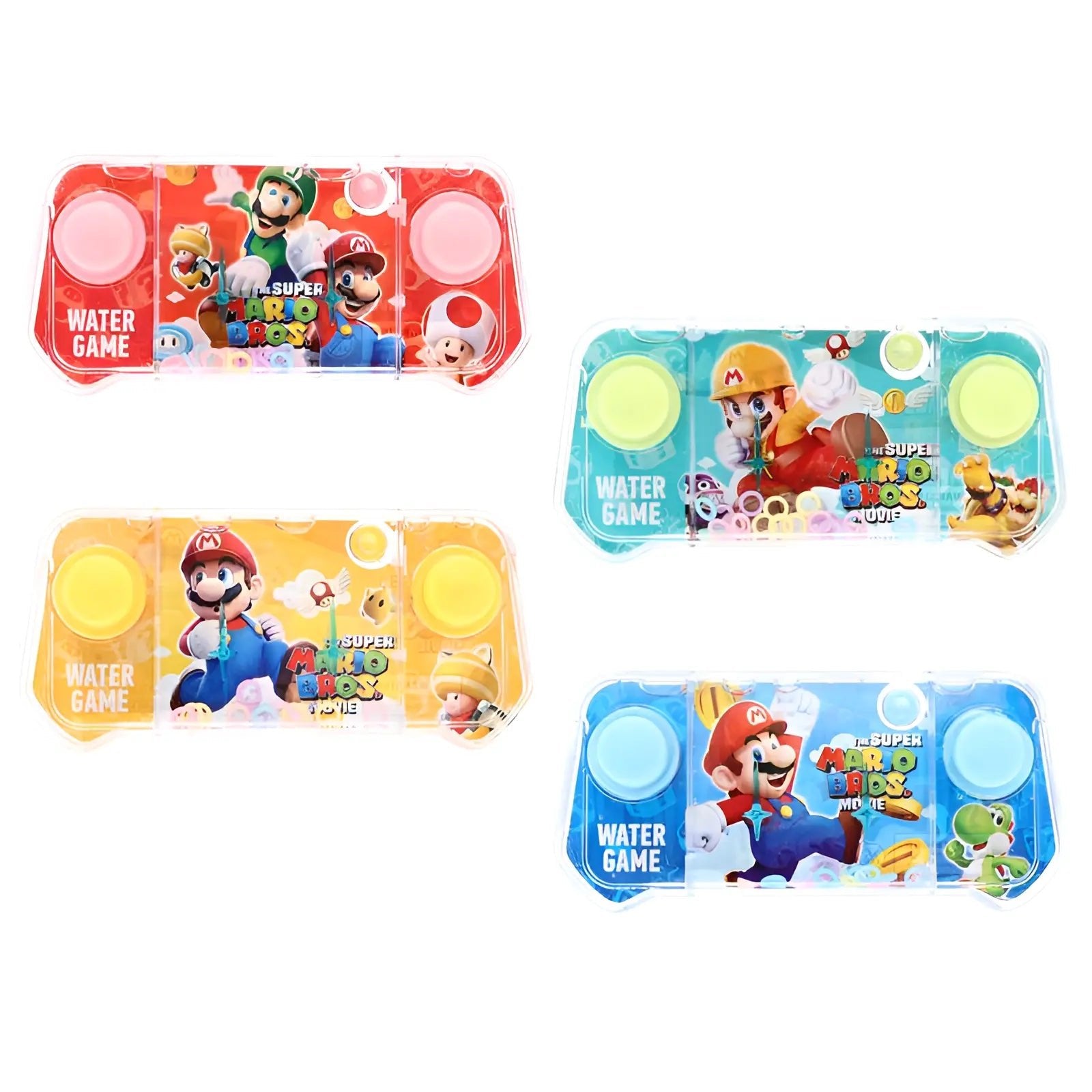 Hand Held Water Skill Game 14cm x 6.5cm Super Mario Bros. - Party Owls