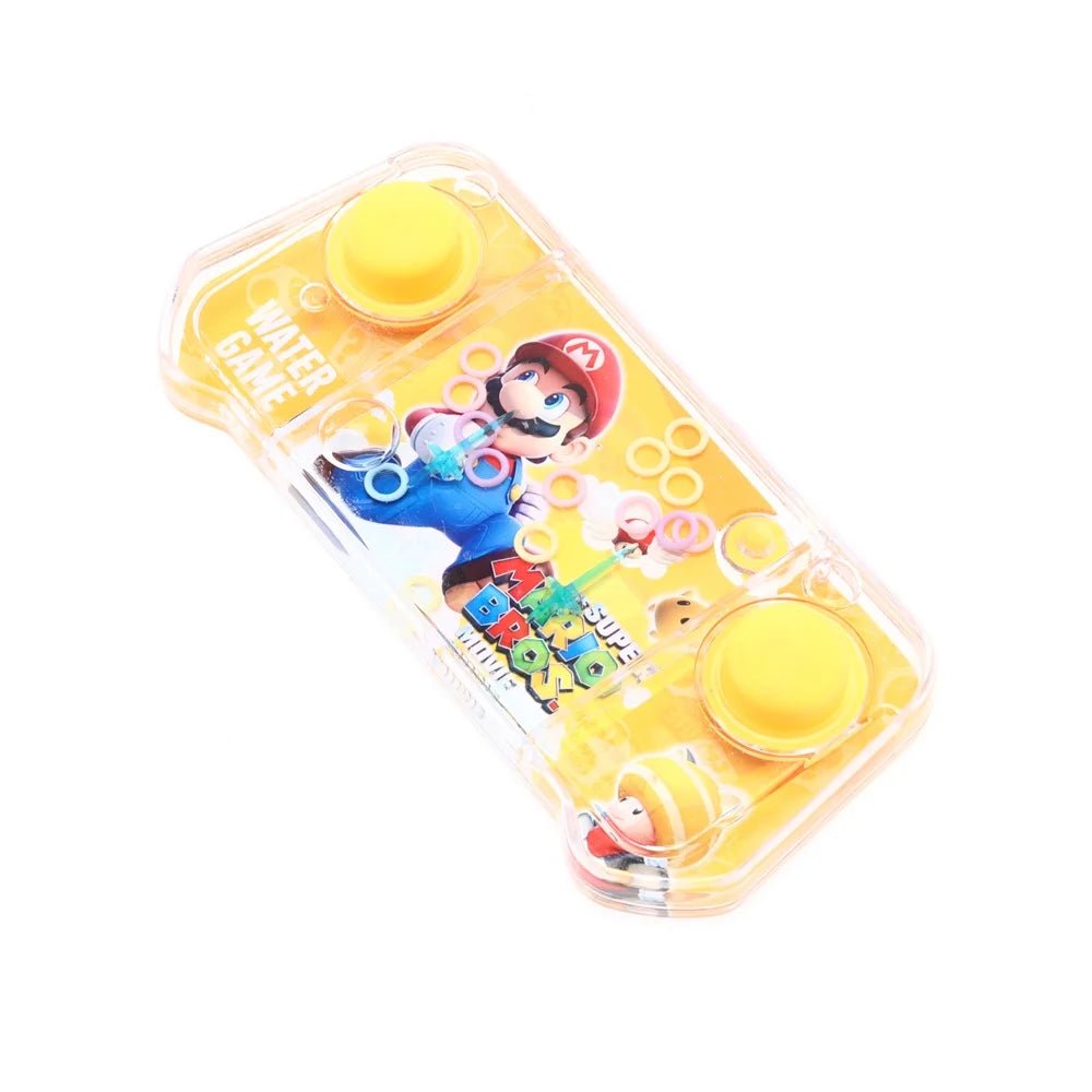 Hand Held Water Skill Game 14cm x 6.5cm Super Mario Bros. Yellow - Party Owls