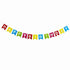 Happy Birthday Bunting Flags 13pcs Multicoloured - Party Owls