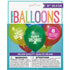 Happy Birthday Cake Latex Balloons 30cm (12") 8pk Assorted Colours - Party Owls