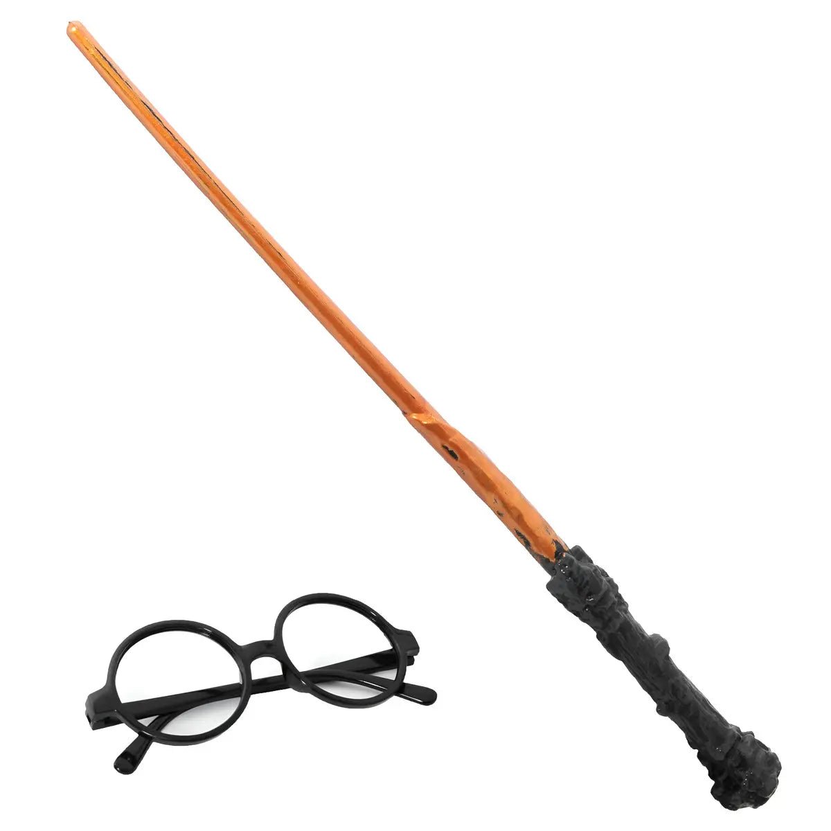 Harry Potter Wizard Wand & Glasses Set Party Accessories - Party Owls
