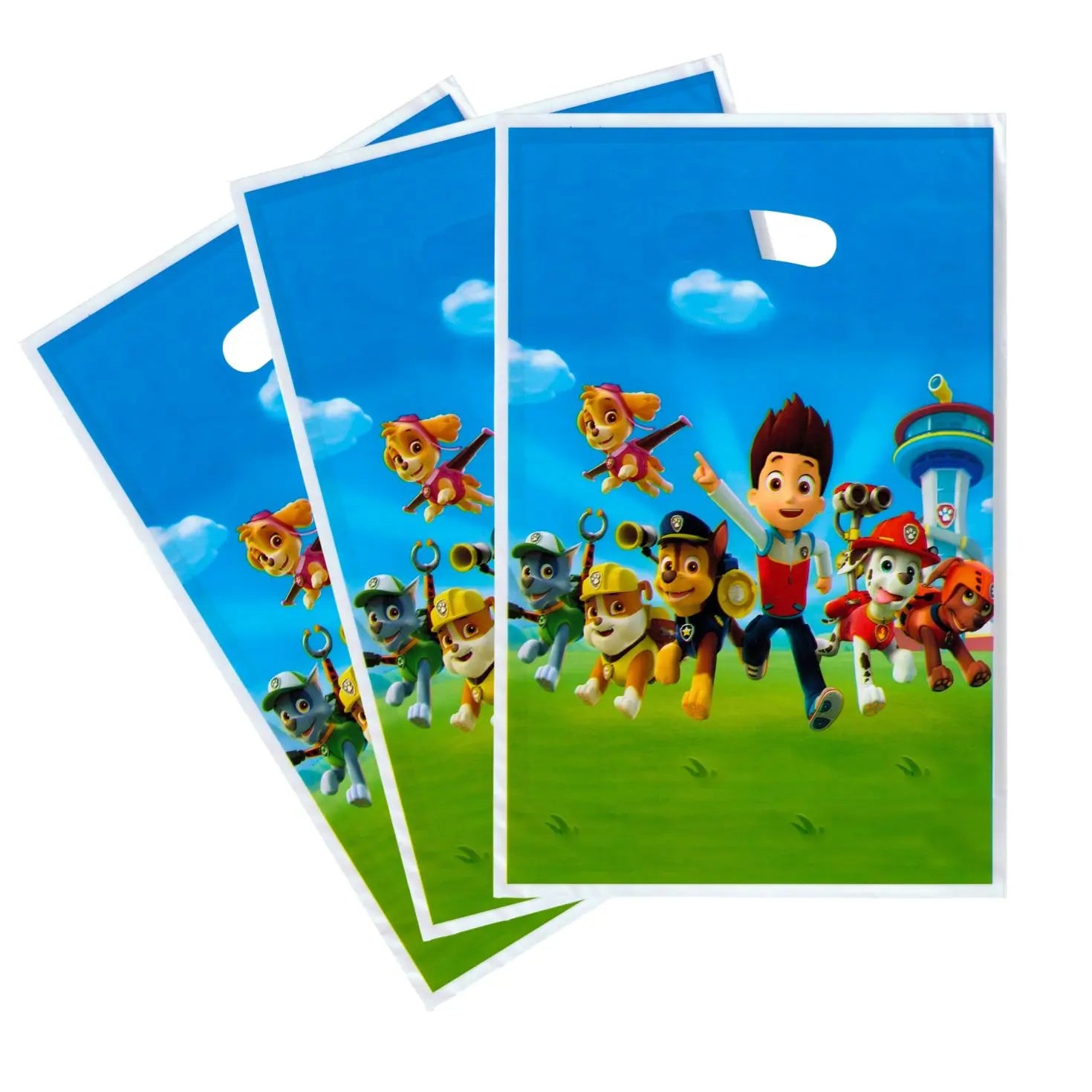 Rescue Hero Pups Plastic Party Bags 10pk