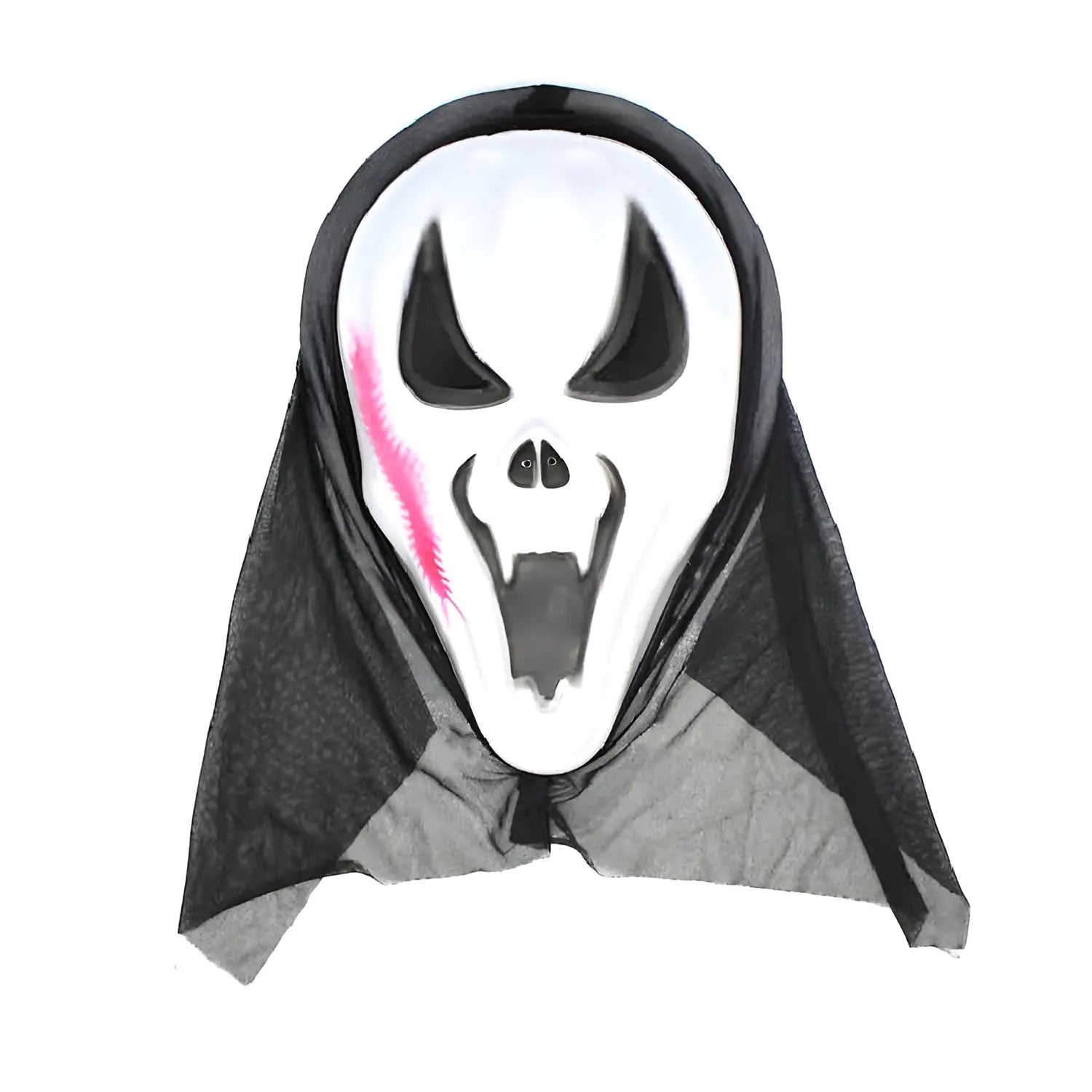 Hooded Ghost Mask Halloween Accessories - Party Owls
