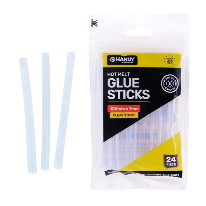 Hot Glue Gun Melt Glue Sticks 24pcs 100mm x 7mm (Suitable with 10W Glue Gun) - Party Owls