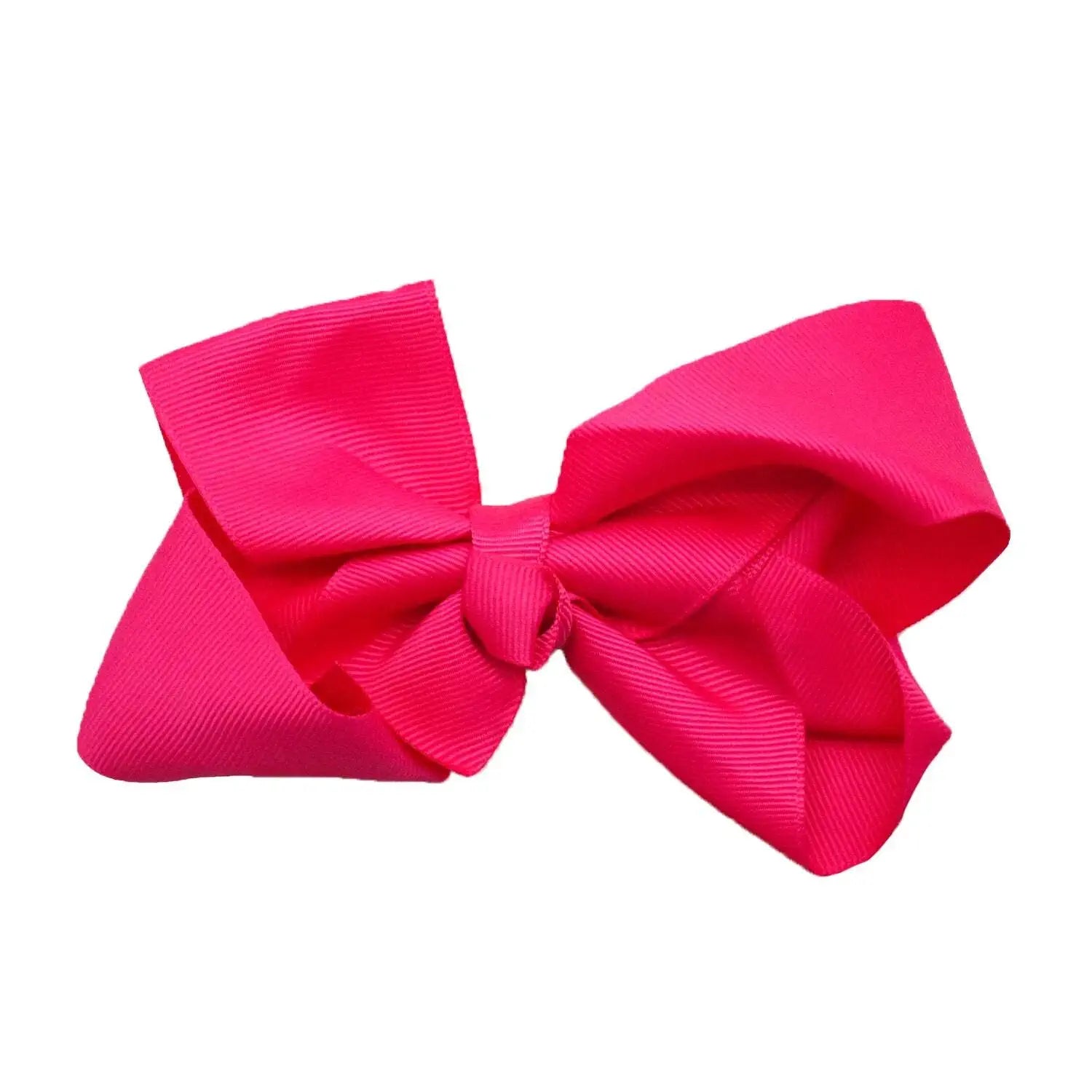 Hot Pink Bow Hair Clip Party Accessories - Party Owls