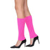 Hot Pink Leg Warmers Chunky Knit - Party Owls