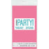 Hot Pink Solid Colour Round Plastic Table Cover 213cm (84") - Party Owls