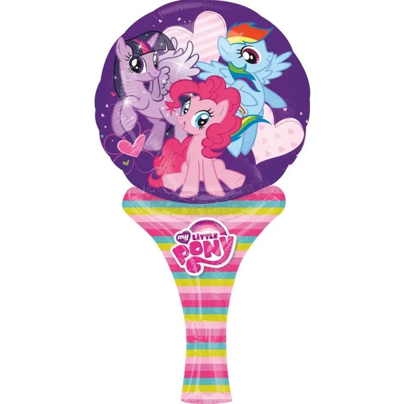 Inflate - A Fun My Little Pony Foil Balloon 15cm x 30cm Air Fill Only S30 - Party Owls