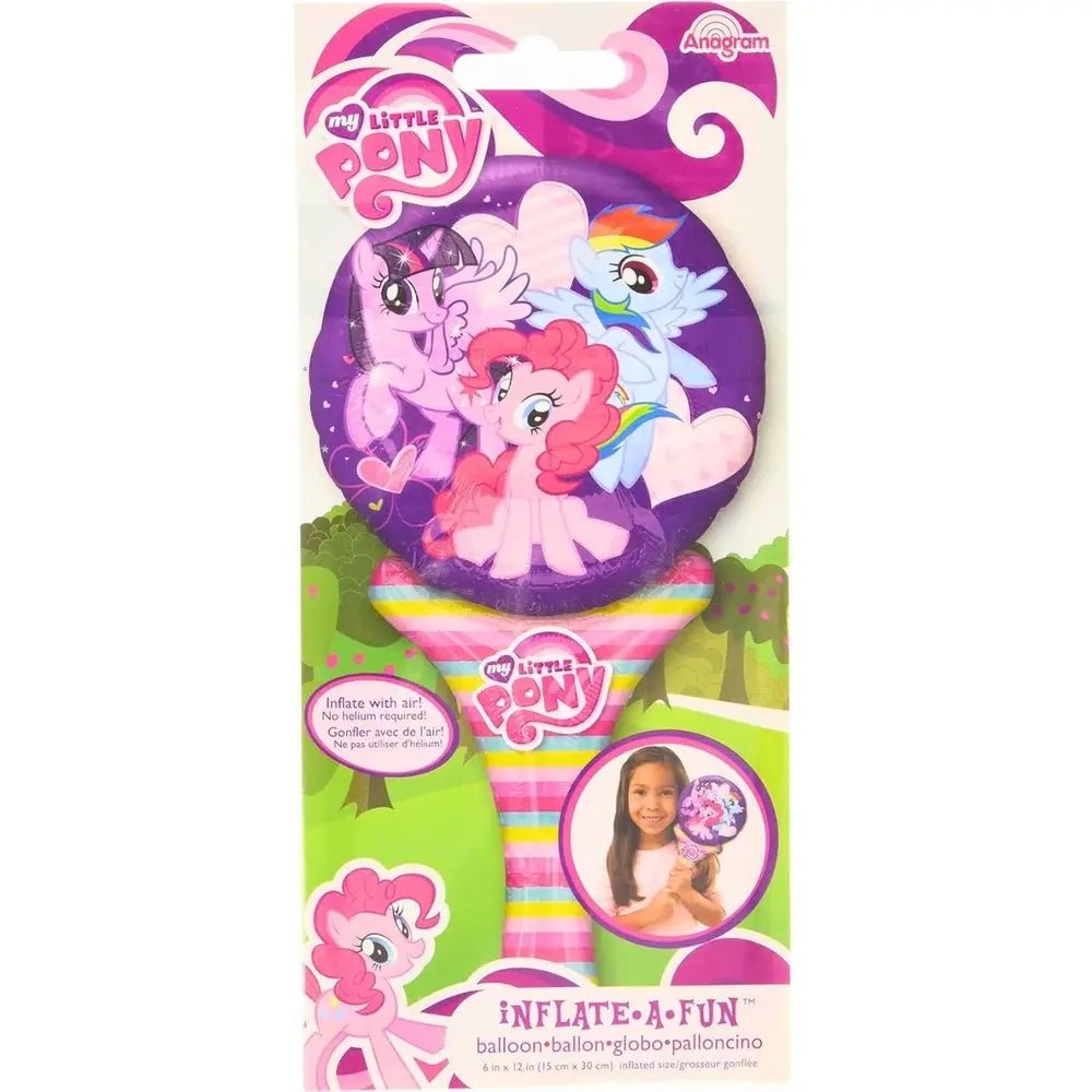 Inflate - A Fun My Little Pony Foil Balloon 15cm x 30cm Air Fill Only S30 - Party Owls