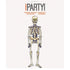 Jointed Skeleton Hanging Decoration 89cm (35") Halloween - Party Owls