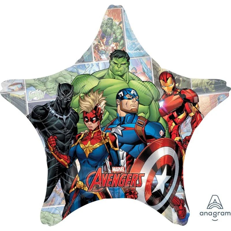 Jumbo Avengers Foil Balloon 71cm (28") Powers Unite - Party Owls