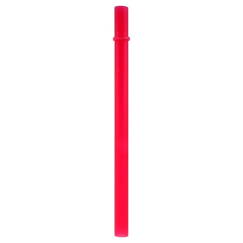Jumbo Reusable Plastic Drinking Straws 10pcs 20cm x 1.2cm Assorted Colours - Party Owls