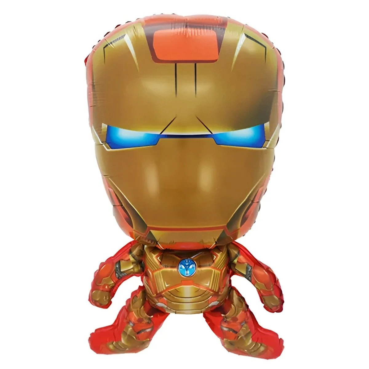 Large Iron Hero Foil Balloon 70cm (27.5") - Party Owls