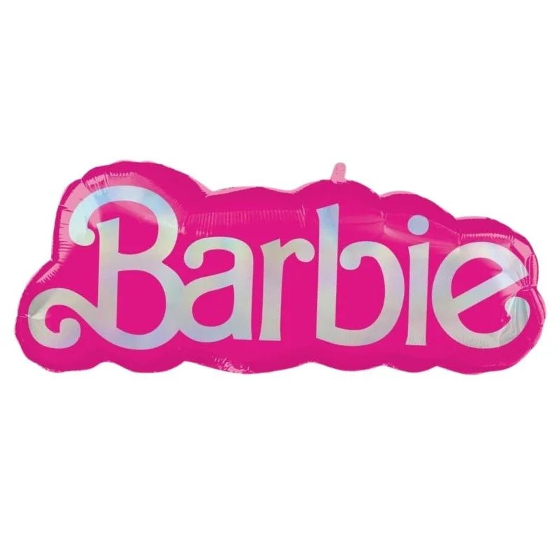 Large Pink Fashion Girl Foil Balloon 70cm (27.5") Letter Shape - Party Owls