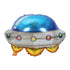 Large UFO Foil Balloon 65cm (25.5") Space - Party Owls
