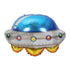 Large UFO Foil Balloon 65cm (25.5") Space - Party Owls