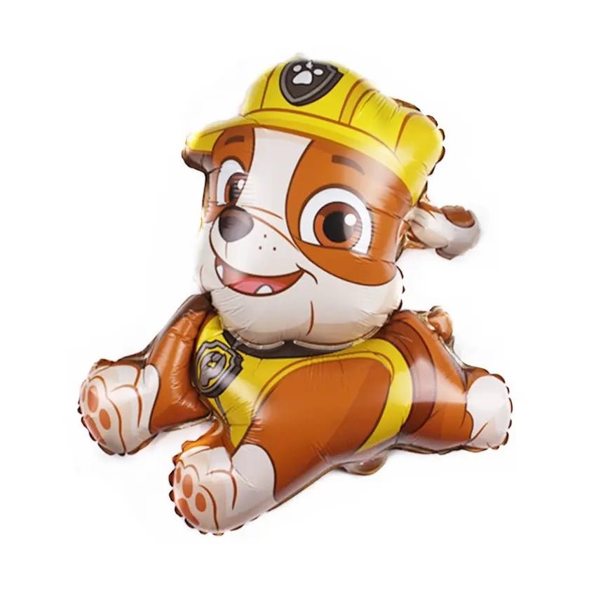 Large Yellow Rescue Hero Pup Foil Balloon 56cm (22") - Party Owls