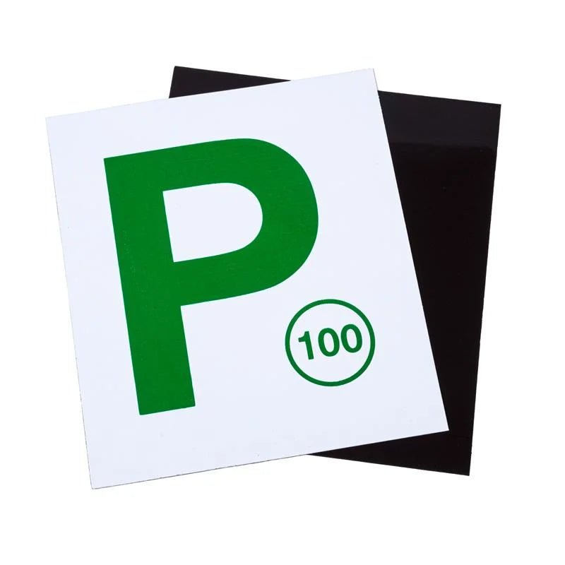Magnetic Green P Plates 2pcs - NSW - Party Owls