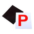 Magnetic Red P Plates 2pcs - QLD/TAS/NT/ACT/SA - Party Owls