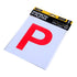 Magnetic Red P Plates 2pcs - QLD/TAS/NT/ACT/SA - Party Owls