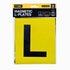 Magnetic Yellow L Plates 2pcs - All States - Party Owls