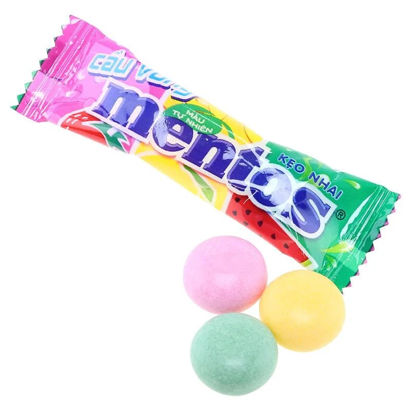 Mentos Mini Soft Candy Fruit 108g Bag (18pcs x 6g) - Party Owls