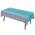 Mermaid Scale Pattern Plastic Table Cover 137cm x 183cm Tablecloth - Party Owls