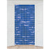 Metallic Blue Foil Square Curtain 90cm x 2m Backdrop - Party Owls