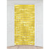 Metallic Gold Foil Square Curtain 90cm x 2m Backdrop - Party Owls