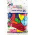 Metallic Multi - colour Latex Balloons 30cm (12") 25pk - Party Owls
